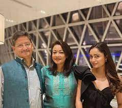 Tridha Choudhury family