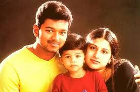vijay actor wife and child